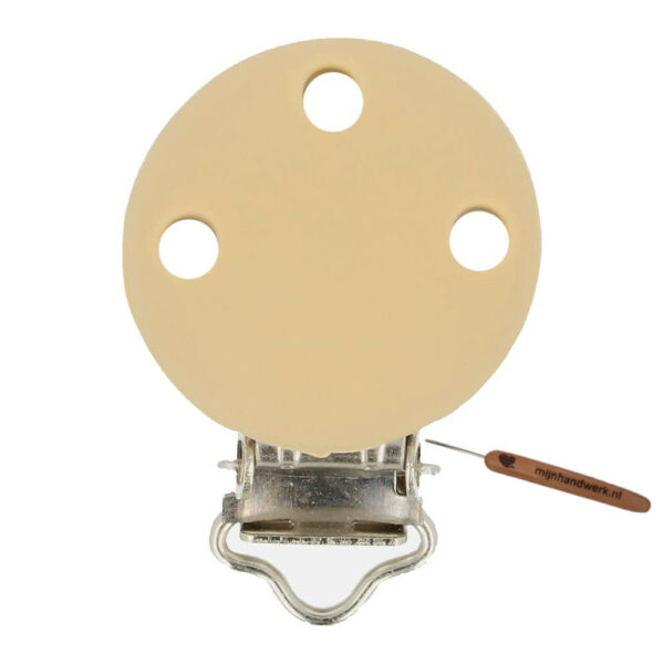 OPRY SILICONEN SPEENKLEM 29,5X42,7MM Beige