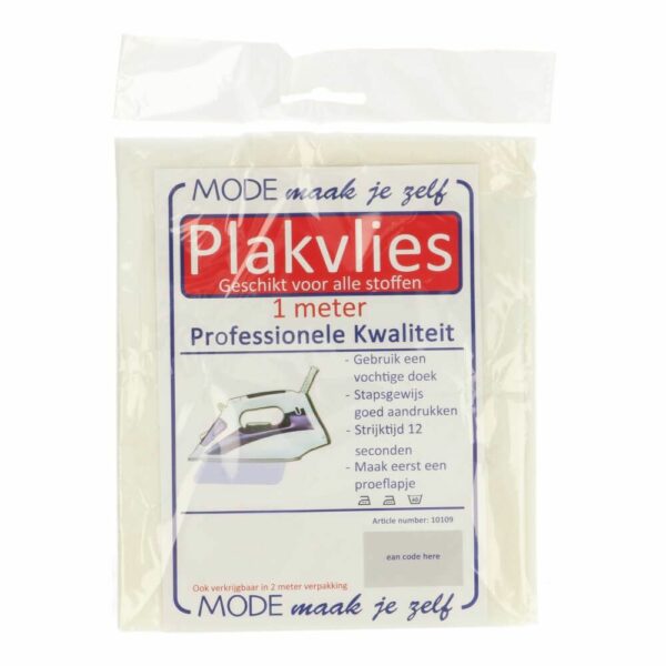 PLAKVLIES ENKELZIJDIG 100X93CM